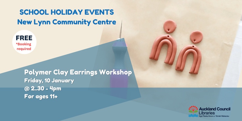 Polymer Clay Earrings Workshop