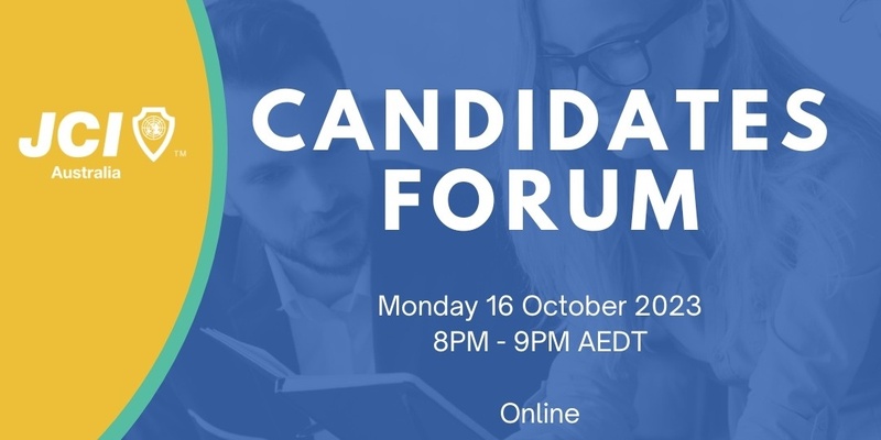 JCI Australia 2023 Election Candidates Forum