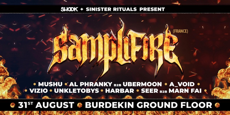 A NIGHT OF DUBSTEP ft. SAMPLIFIRE (France)