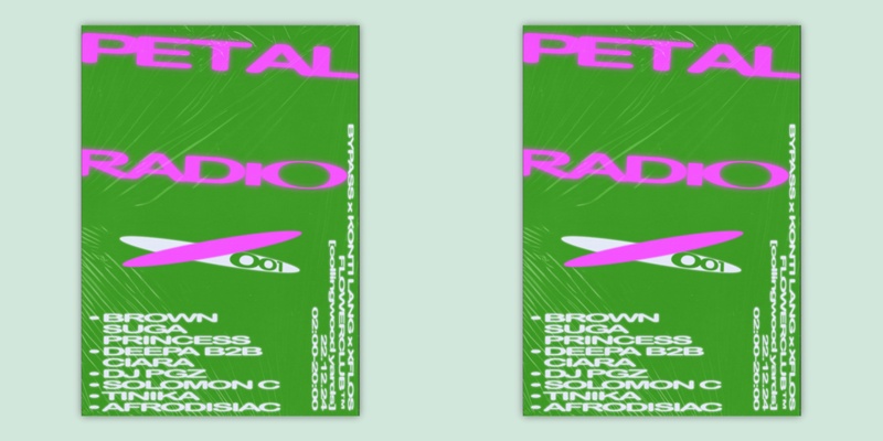  ✿ PETAL RADIO 001  ✿ Bypass x Konti Lang x X-Flos  ✿