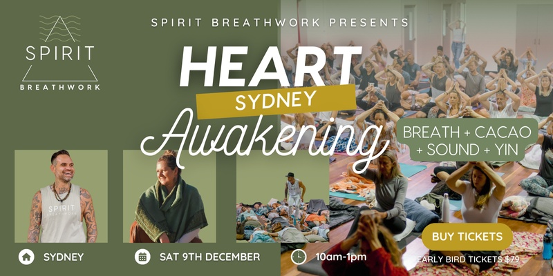 Sydney | Heart Awakening | Saturday 09 December