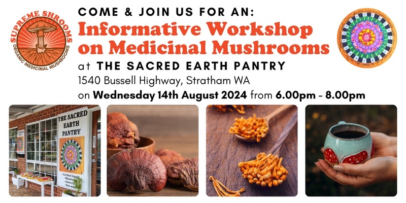 Medicinal Mushrooms Workshop - Stratham, WA