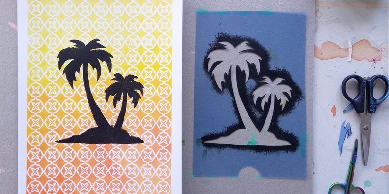 Stencil – it! with artist Amanda Davidson