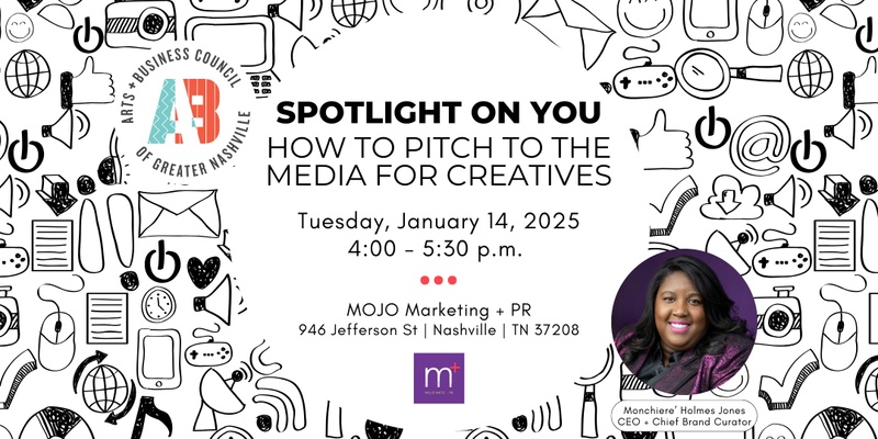 Spotlight on You: How to Pitch to the Media for Creatives