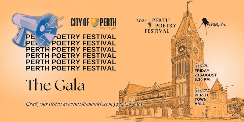 The Gala  |  Perth Poetry Festival 2024
