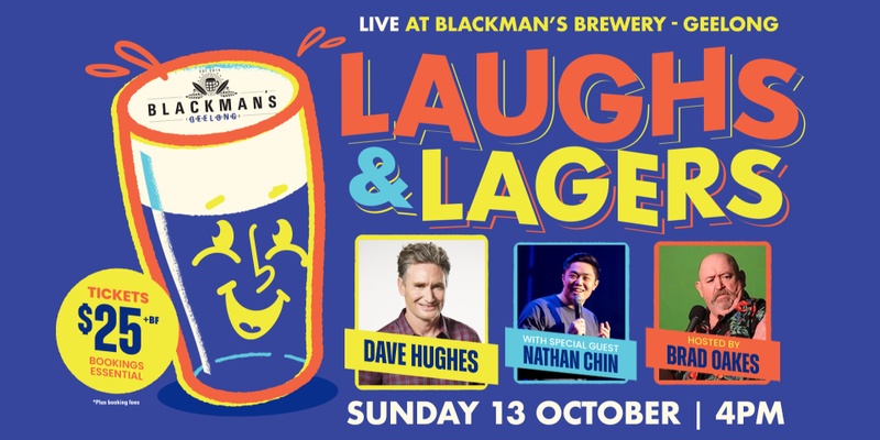 Laughs & Lagers Comedy Night, with headliner Dave 'Hughesy' Hughes