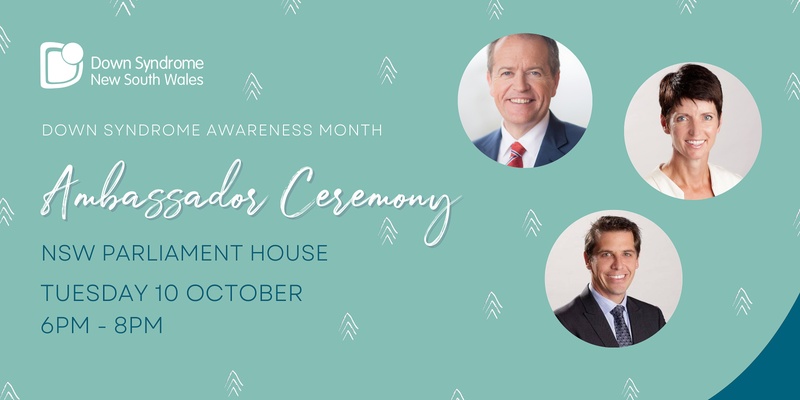 Down Syndrome Awareness Month - Ambassador Ceremony
