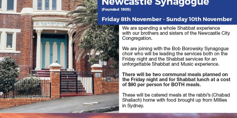 Coogee Synagogue @ Newcastle Synagogue