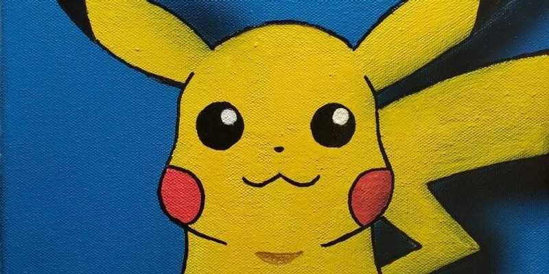 Evans Head Kids Painting Class Pikachu 5th October - Book Now!