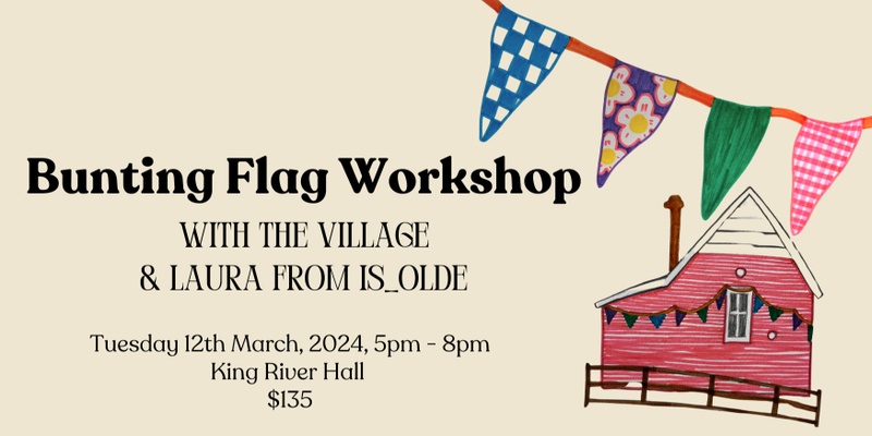 Bunting Flags with Laura from Is Olde