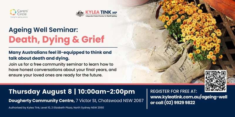 Ageing Well Seminar: Death, Dying & Grief