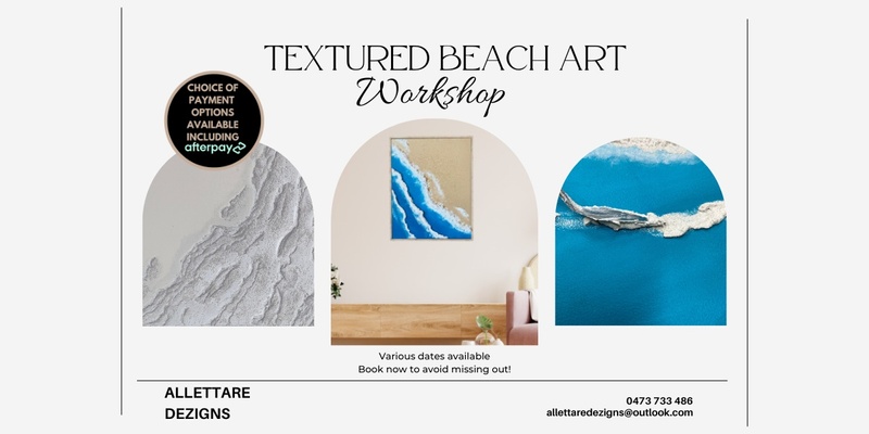 Textured Beach Art Workshop