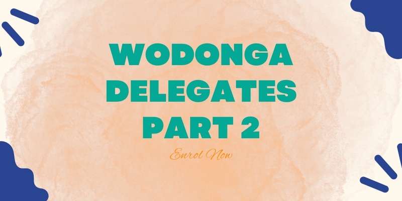ASU - Delegates Part 2 Training (Wodonga)