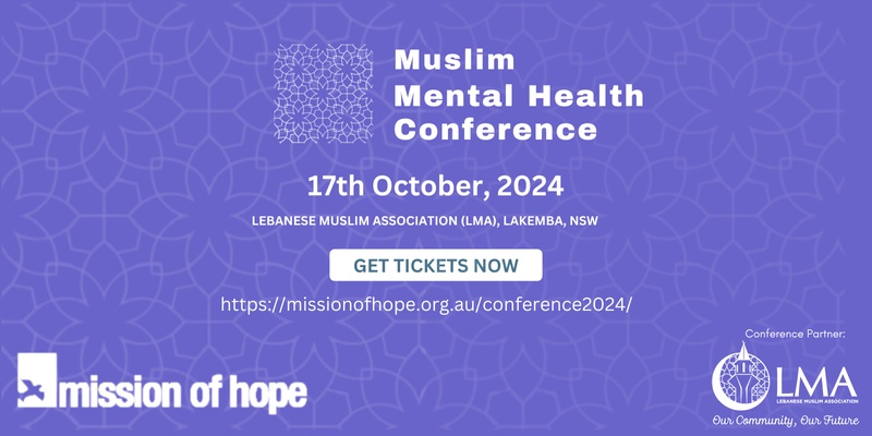 Pre-Conference 1 (For Palestinian refugees only): 2024 Muslim Mental Health Conference