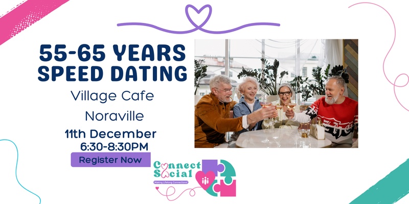 55-65 years Speed Dating 