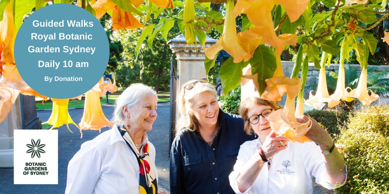 Daily Guided Walks of the Royal Botanic Garden Sydney 