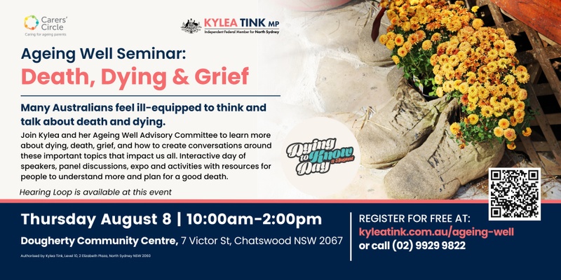 Ageing Well Seminar: Death, Dying & Grief