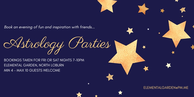 Astrology Parties - Christchurch, NZ