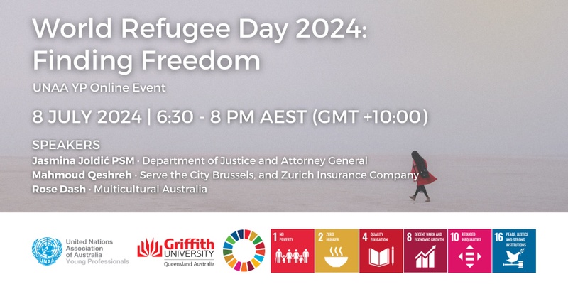 UNAA Young Professionals: World Refugee Day 2024 - Finding Freedom