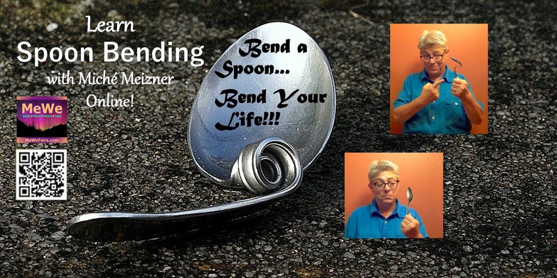 Spoon Bending Playshop with Miché Meizner, Hosted by MeWe Fairs on May 12
