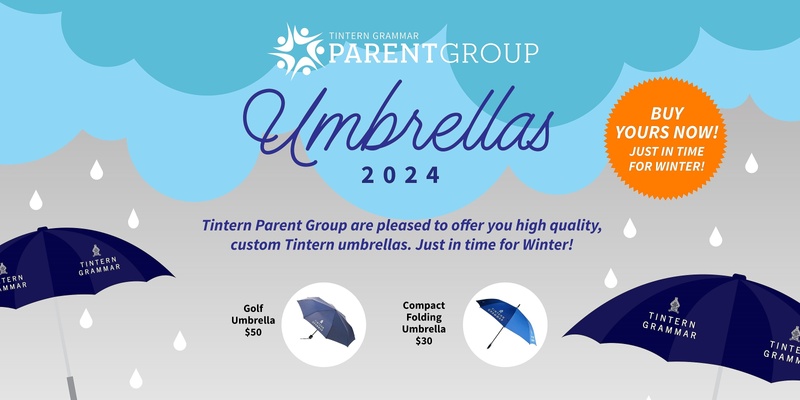 Tintern Parent Group Umbrellas 2024