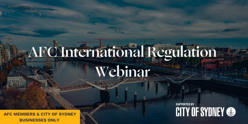 AFC INTERNATIONAL REGULATION WEBINAR