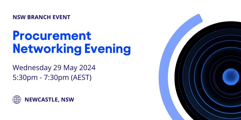 NSW Branch - Procurement Networking Evening