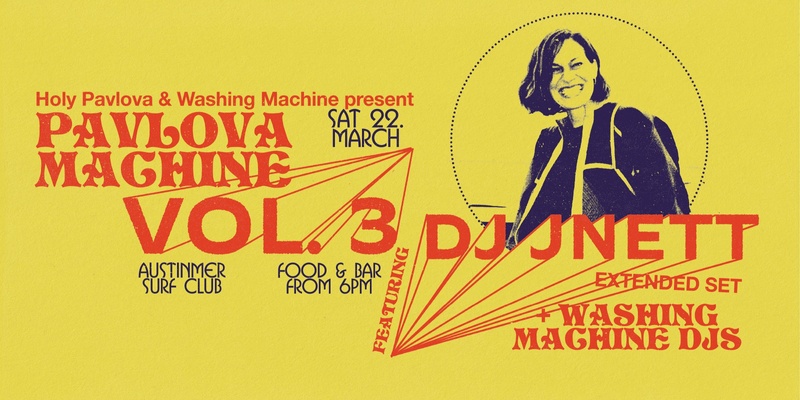 Pavlova Machine vol. 2 featuring : DJ JNETT + Washing Machine DJs