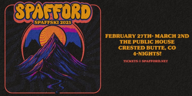 Spafford | Spaffski Tour 2025