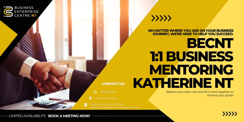 1:1 Business Mentoring - Katherine NT