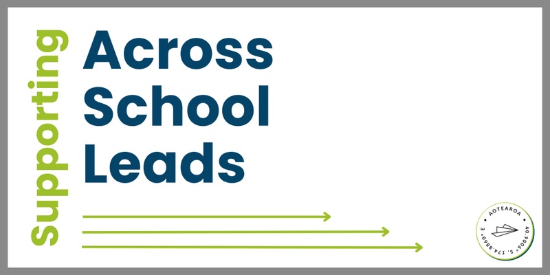 Supporting Across School Leads