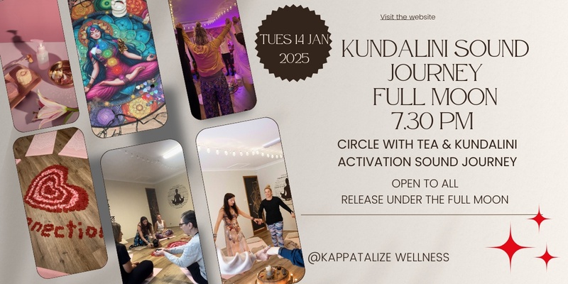 Lunar Awakening: New Year Full Moon Kundalini Sound Journey 