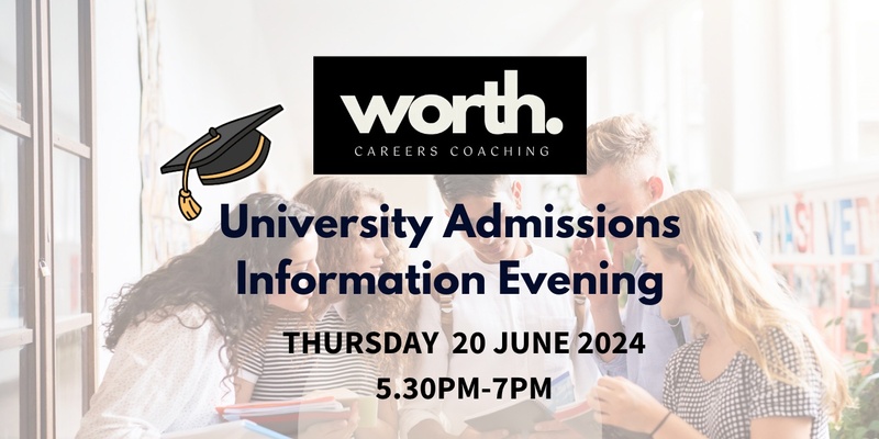 University Admissions Information Evening