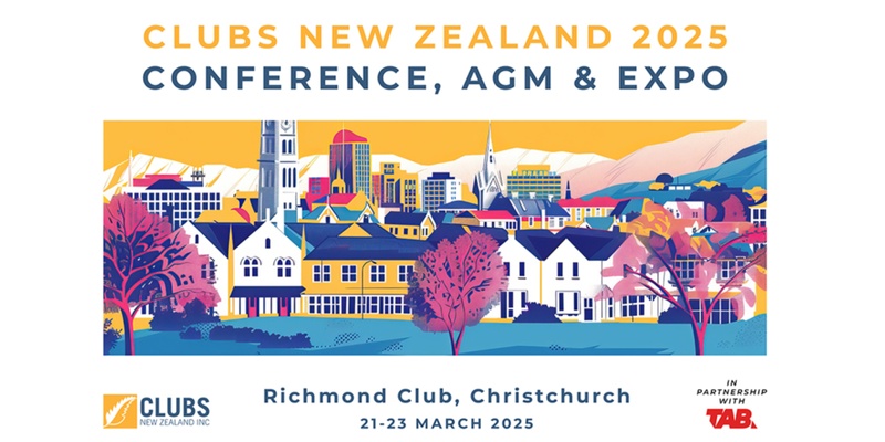 Clubs New Zealand 2025 Conference, AGM & EXPO