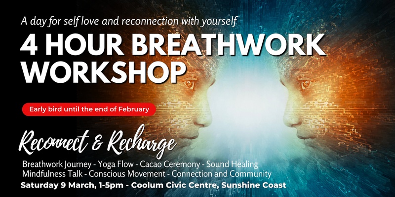 4 Hour Breathwork Workshop - Reconnect and Recharge - Sunshine Coast