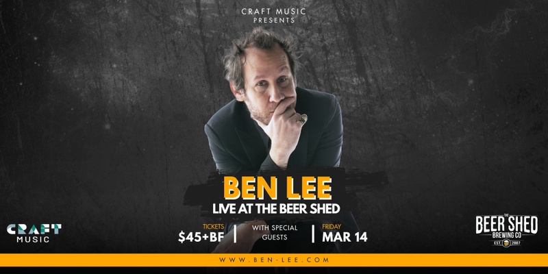 Ben Lee Live at The Beer Shed