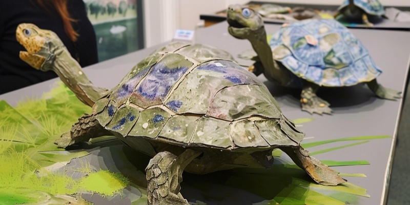 Crafting Papier Mâché Turtles  – GET WILD ABOUT WETLANDS