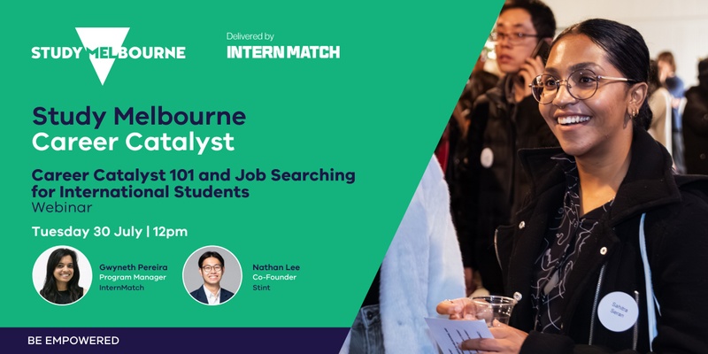 CAREER CATALYST 101 AND JOB SEARCHING FOR INTERNATIONAL STUDENTS | Webinar