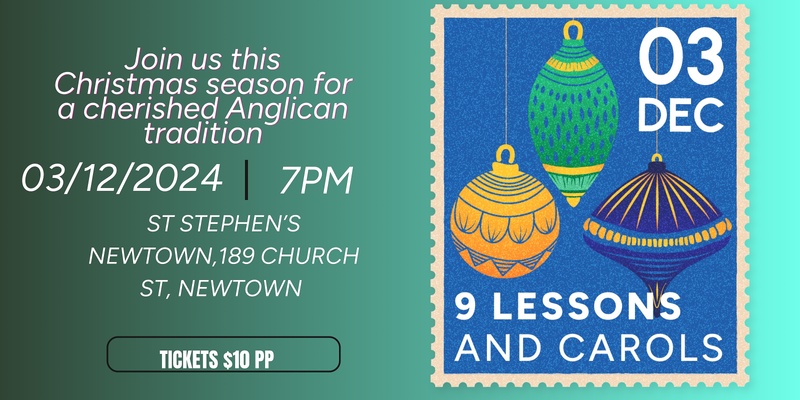 Nine lessons and carols