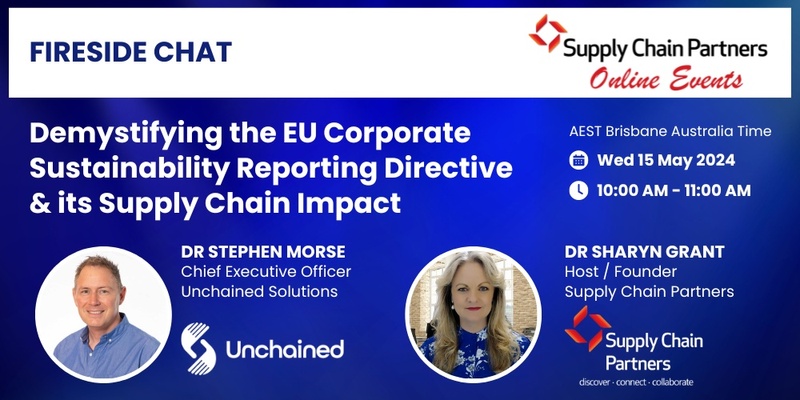 Demystifying the EU Corporate Sustainability Reporting Directive & its Supply Chain Impact