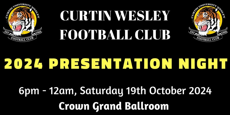 Curtin Wesley Football Club Presentation Night 2024