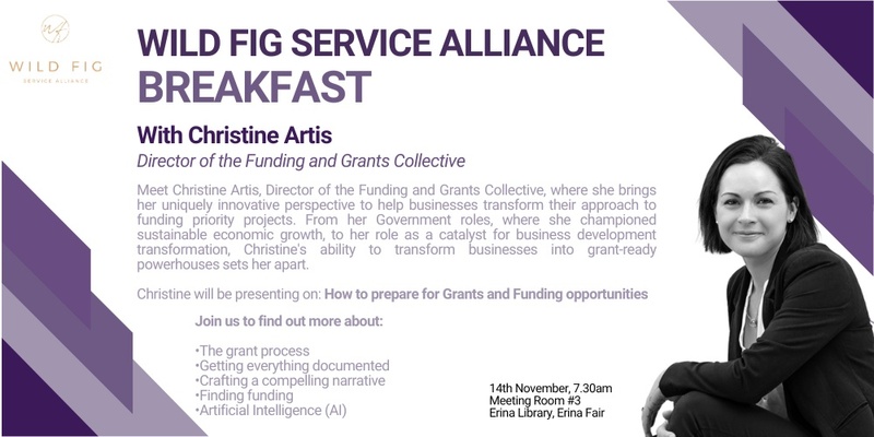 Wild Fig Service Alliance Breakfast with Christine Artis