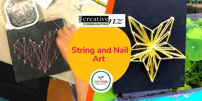 String and Nail Art, Te Puke ō Tara Community Centre, Monday 25 September 10am-12pm