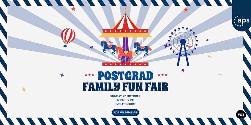 Postgrad Family Fun Fair