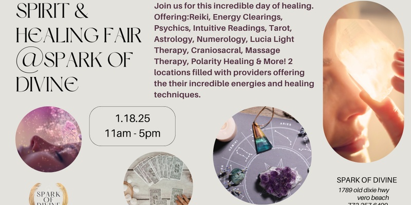 Spirit & Healing Fair @Spark of Divine