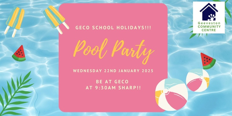 GeCo School Holiday Programme - Huonville Pool Trip