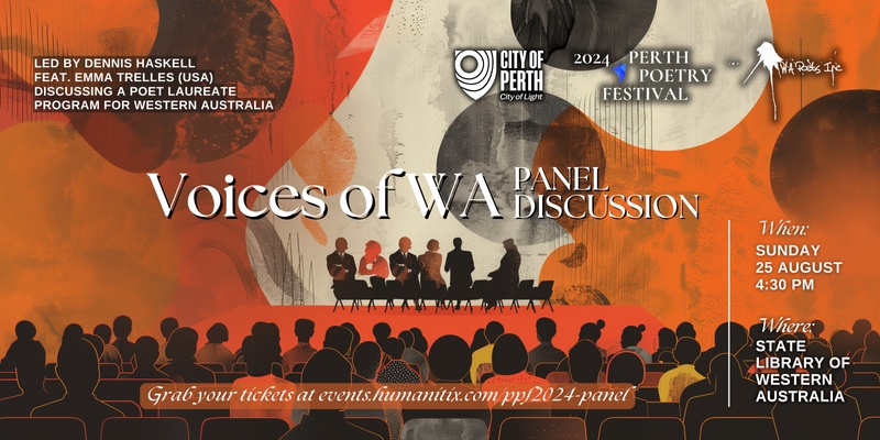 Voices of WA Panel  |  Perth Poetry Festival 2024