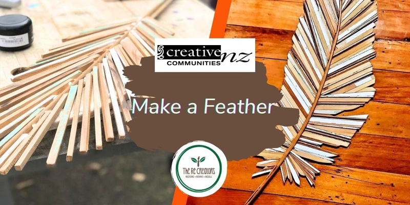 Make a Feather, Nathan Homestead, Saturday 15 June 10am-12pm  