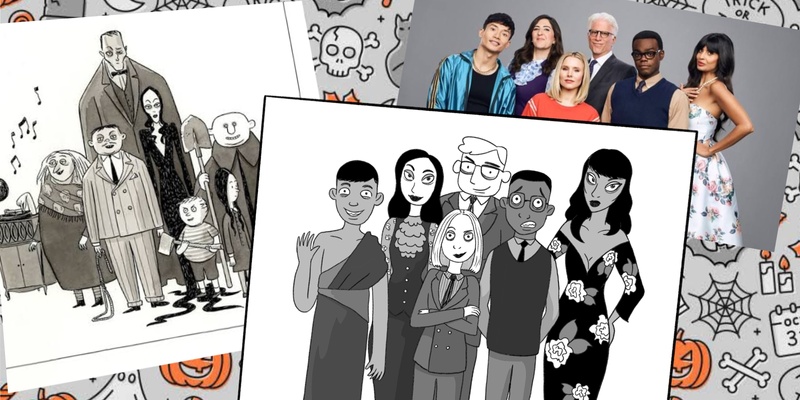 Spooky Sketching: Draw a Spooky Friends or Fam Portrait with Felix