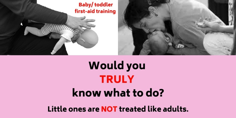 Morley baby/ toddler first-aid course - 27 Oct